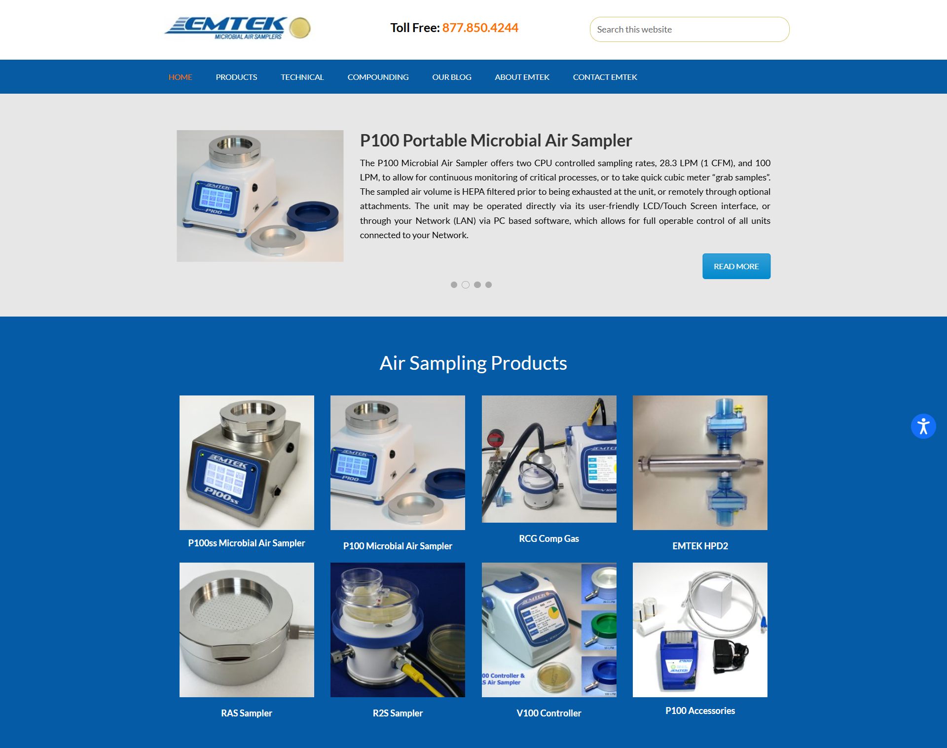 Case Study - EMTEK, LLC – Microbial Air Sampling Solutions