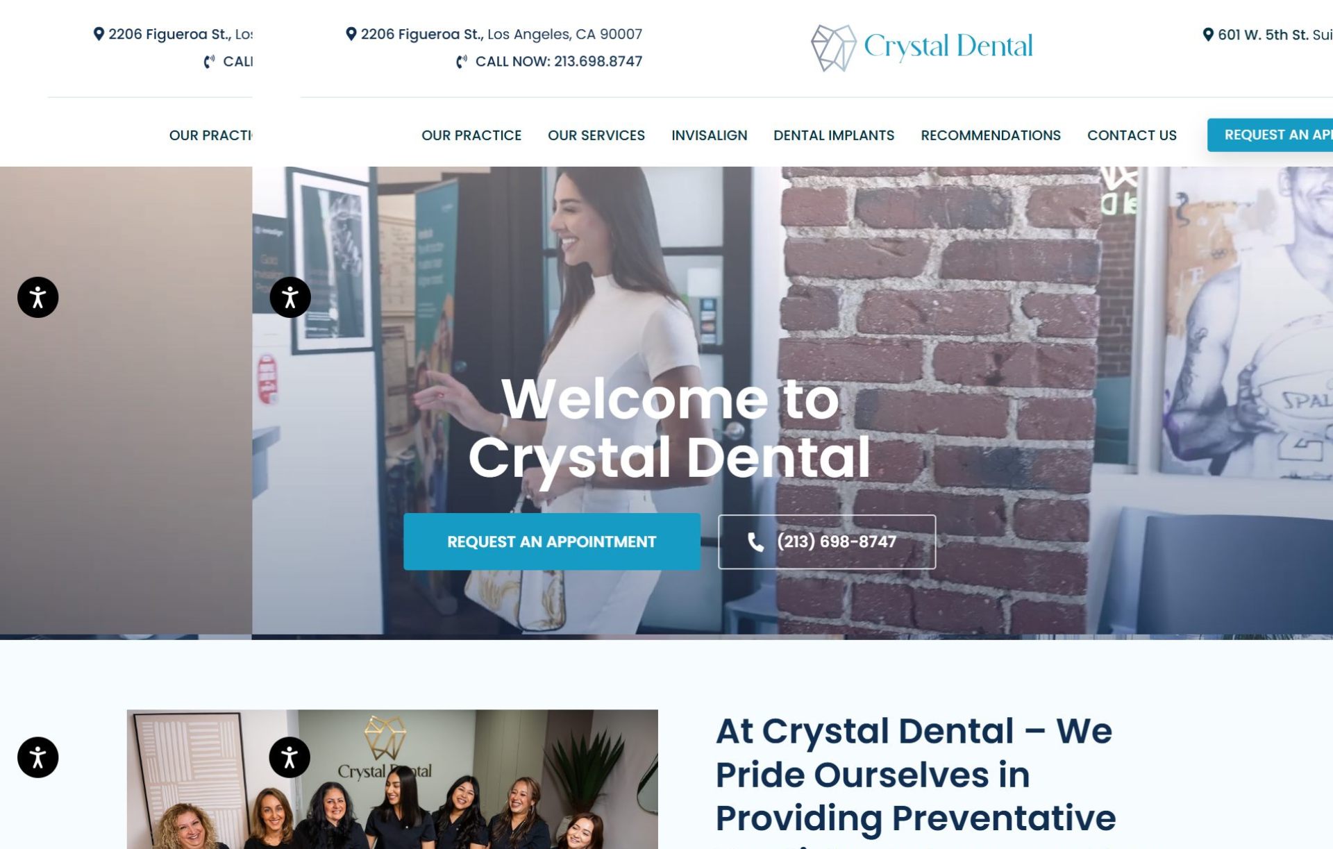Case Study - Crystal Dental